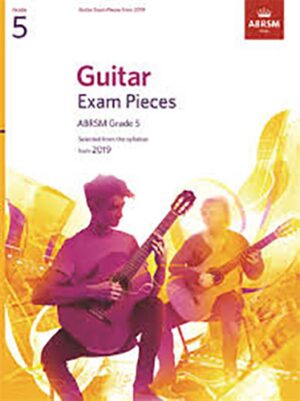 ABRSM Guitar Exam Pieces from 2019 Grade 5 551310