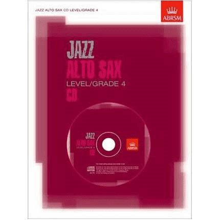 ABRSM Jazz Alto Sax Grade 4 BKCD 534346