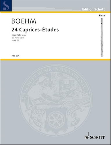 BOEHM 24 Caprices Etudes op. 26849179