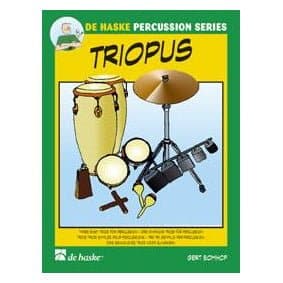 De Haske Triopus Three Εasy Τrios for Percussion 497584