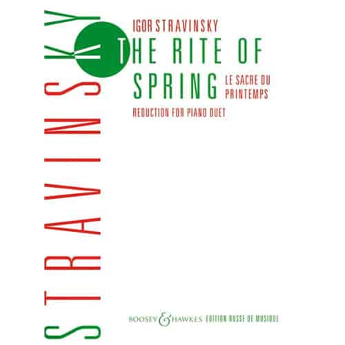 Igor Stravinsky The Rite of Spring 4 Hands 532242