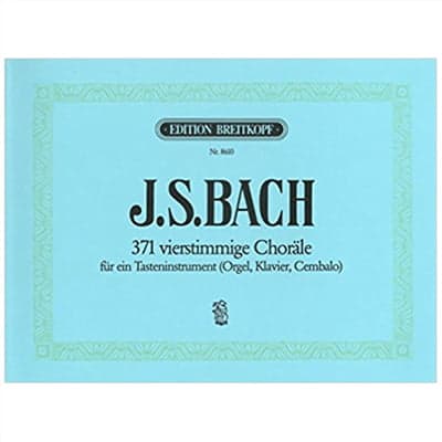 J.S. Bach 371 Vierstimmige Chorale 459273