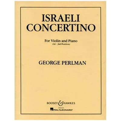 Perlman George Israeli Concertino 476821