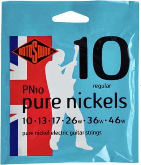 Rotosound pure nickels regular pn10 10 46